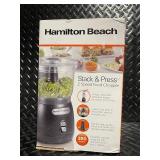 Hamilton Beach Stack & Press 2-Speed Food Chopper, 3 Cup, 350 Watts