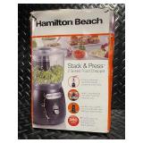 Hamilton Beach Stack & Press 2-Speed Food Chopper 350W