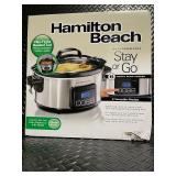 Hamilton Beach 6-Quart Programmable Stay or Go Slow Cooker