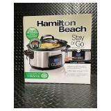 Hamilton Beach 6-Quart Programmable Stay or Go Slow Cooker