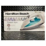 Hamilton Beach Steam Iron with Stainless Steel Soleplate