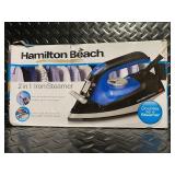 Hamilton Beach 2-in-1 Iron and Garment Steamer