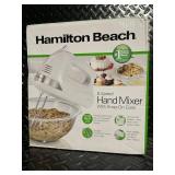 Hamilton Beach 6 Speed Hand Mixer with Snap-On Case