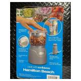 Hamilton Beach Stack & Press 3-Cup Food Chopper.