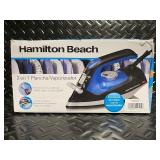 Hamilton Beach 2 in 1 Iron and Steamer in Box