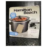 Hamilton Beach 3 Quart Slow Cooker with Glass Lid