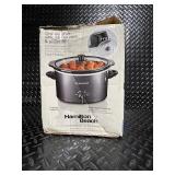 Hamilton Beach 3 Quart Slow Cooker with Glass Lid