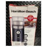 Hamilton Beach Custom Grind Coffee Grinder, Spanish Packaging