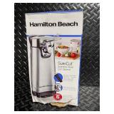 Hamilton Beach SureCut Stainless Steel Can Opener in Box