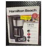 Hamilton Beach FrontFill Mini Brew 5 Cup Programmable Coffee Maker
