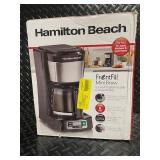 Hamilton Beach FrontFill Mini Brew 5 Cup Programmable Coffee Maker