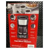 Hamilton Beach FrontFill Mini Brew 5 Cup Programmable Coffee Maker