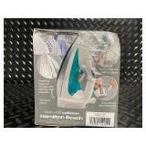Hamilton Beach Steam Iron with Retractable Cord - Damaged Box