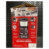 Hamilton Beach FrontFill Mini Brew 5 Cup Programmable Coffee Maker