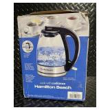 Hamilton Beach Glass Electric Kettle 1 Liter 40930G