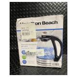 Hamilton Beach Glass Electric Kettle 1 Liter 40930G