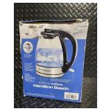 Hamilton Beach Glass Electric Kettle 1 Liter 40930G