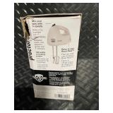 Proctor Silex 5-Speed Hand Mixer 62509G with Bowl Rest