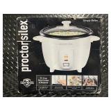 Proctor Silex 10 Cup Rice Cooker and Steamer in Box