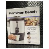 Hamilton Beach Dispensing Coffee Urn 40 Cup Capacity