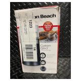 Hamilton Beach Custom Grind Coffee Grinder