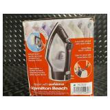 Hamilton Beach Full-Size Nonstick Steam Iron in Box
