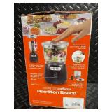 Hamilton Beach Stack & Press 3-Cup Food Chopper with 350W Motor