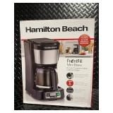 Hamilton Beach FrontFill Mini Brew 5 Cup Programmable Coffee Maker