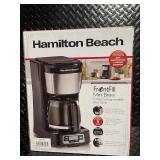 Hamilton Beach FrontFill Mini Brew 5 Cup Programmable Coffee Maker