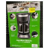 Hamilton Beach Easy Brew 12 Cup Coffee Maker.