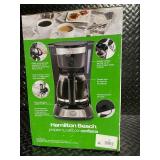 Hamilton Beach Easy Brew 12 Cup Coffee Maker.