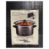 Hamilton Beach 3 Quart Slow Cooker with Stoneware Insert