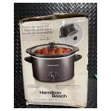 Hamilton Beach 3 Quart Slow Cooker with Stoneware Insert