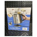 Hamilton Beach Stainless Steel Electric Kettle 1.2 Liter 1500 Watts
