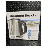 Hamilton Beach Stainless Steel Electric Kettle 1.2 Liter 1500 Watts