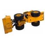 UL - Set of 3 Vintage Die-Cast Toy Farm Tractors and Loader Vehicles