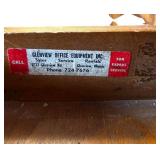 UL - Vintage Wooden Office Desk with 7 Drawers and Organizer Tray