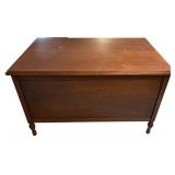UL - Vintage Wooden Office Desk with 7 Drawers and Organizer Tray