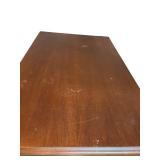 UL - Vintage Wooden Office Desk with 7 Drawers and Organizer Tray