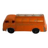 UL - Lot of 4 Vintage Die-Cast Trucks and 1932 Montgomery Ward Bank Car