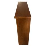 UL - Large Vintage Oak Storage Cabinet with Four Doors