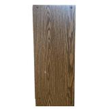 UL - Vintage Wood Grain Bookshelf with Three Shelves