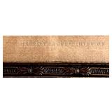 UL - Harriet Backer "Interior" Framed Print, Vintage 12" x 14"