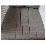 P - Wicker Armchair with Ottoman and Cushions