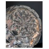 K - Waterford Diamond Cut Lead Crystal Flower Vase