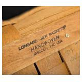 ML - Set of 4 Longaberger Handwoven Baskets