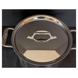 K - All-Clad 4.5 Qt Stainless Steel Stock Pot with Lid