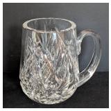 K - Waterford Crystal Tankard Mug 4.5 Inch