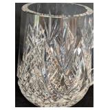 K - Waterford Crystal Tankard Mug 4.5 Inch