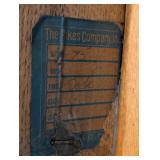 BR - Vintage Oak Swivel Office Chair by Sikes Company